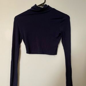 Missguided Turtle Neck Crop Top